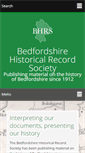 Mobile Screenshot of bedfordshirehrs.org.uk